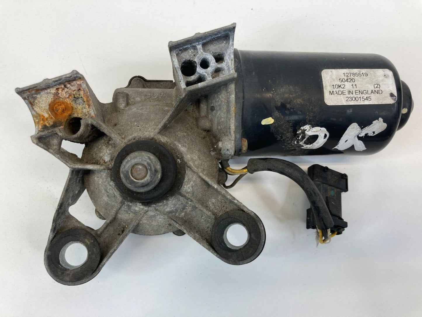 2003-2011 SAAB 9-3 FRONT WINDSHIELD WIPER MOTOR ASSEMBLY OEM 12785519