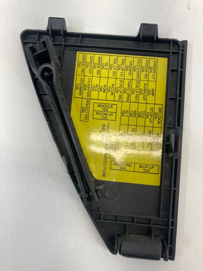 10 11 12 13 KIA SOUL DASH FUSE RELAY BOX COVER CAP LID TRIM 2K847-65130 OEM