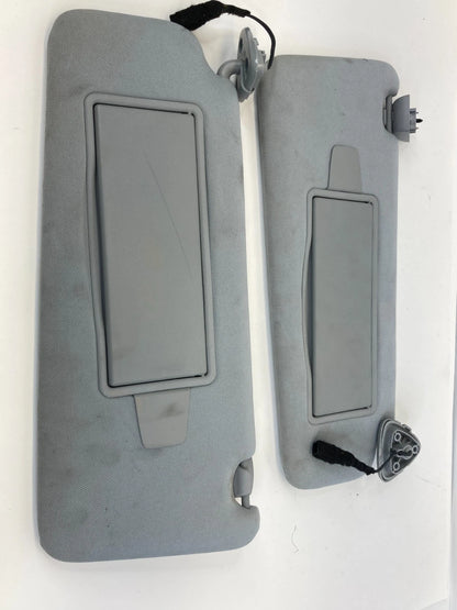 2009-2015 JAGUAR XF SUN VISOR PAIR SET DRIVER PASSENGER SUNROOF VERSION OEM