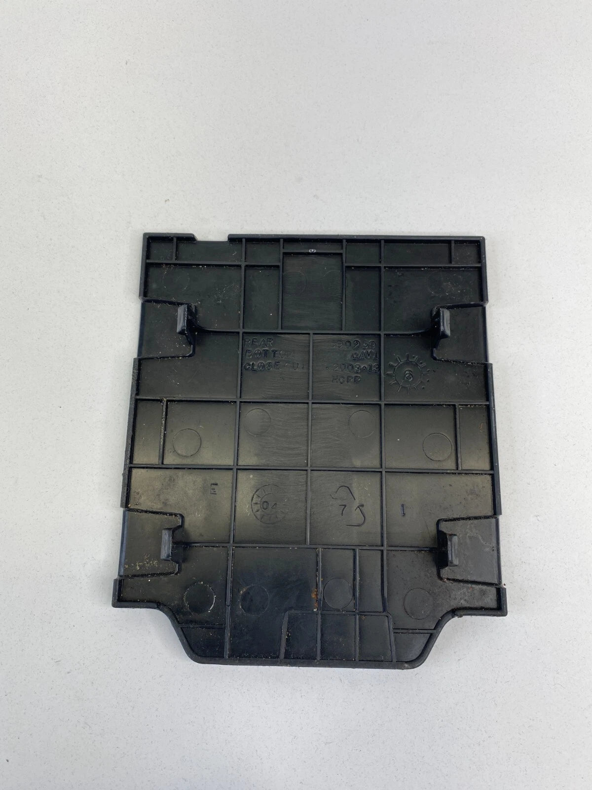 2004-2012 MITSUBISHI GALANT FLOOR CENTER CONSOLE PLATE MAT MR590259 OEM