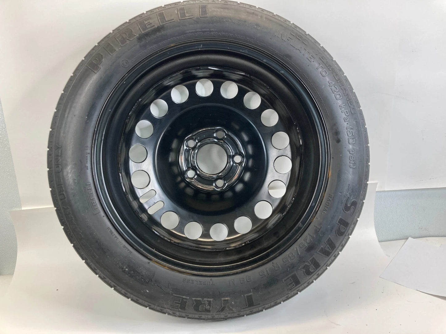 2003-2011 SAAB 9-3 COMPACT DONUT EMERGENCY SPARE TIRE RIM T125/85 R16 99M OEM