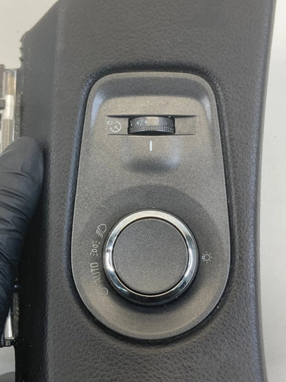 2010-2016 CADILLAC SRX DASH HEADLIGHT DIMMER SWITCH W/ BEZEL TRIM 20838688 OEM