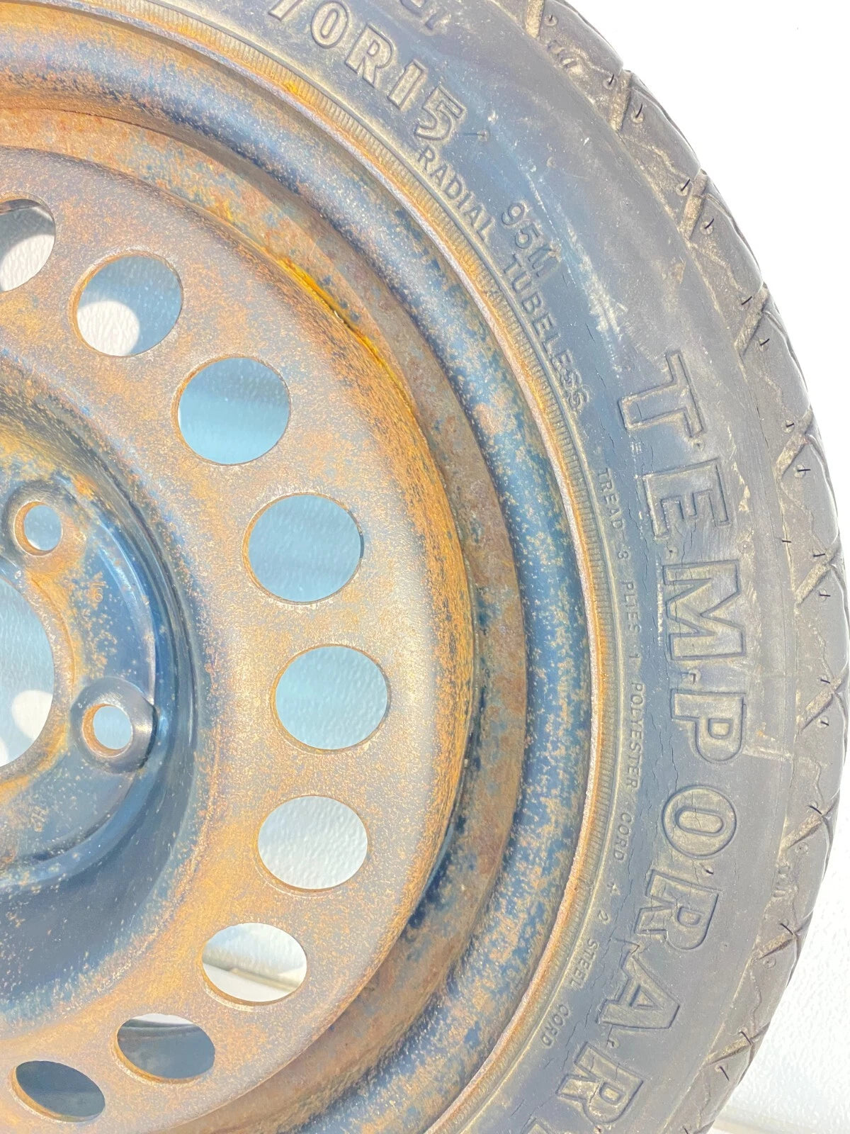 2007-2012 NISSAN ALTIMA EMERGENCY SPARE TIRE WHEEL RIM COMPACT DONUT T125/70/R15