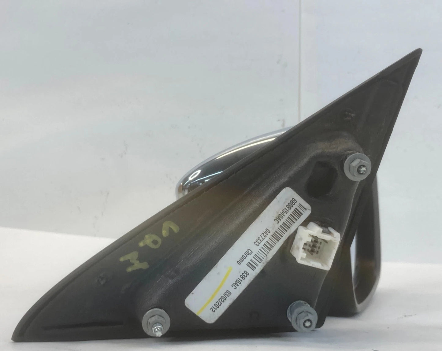11-14 CHRYSLER 200 FRONT RIGHT SIDE VIEW POWER DOOR MIRROR W/ HEATED CHROME OEM