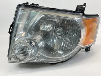 09-12 FORD ESCAPE LEFT DRIVER HEADLIGHT BLACK APPEARANCE PACKAGE 9L8J-13008A OEM