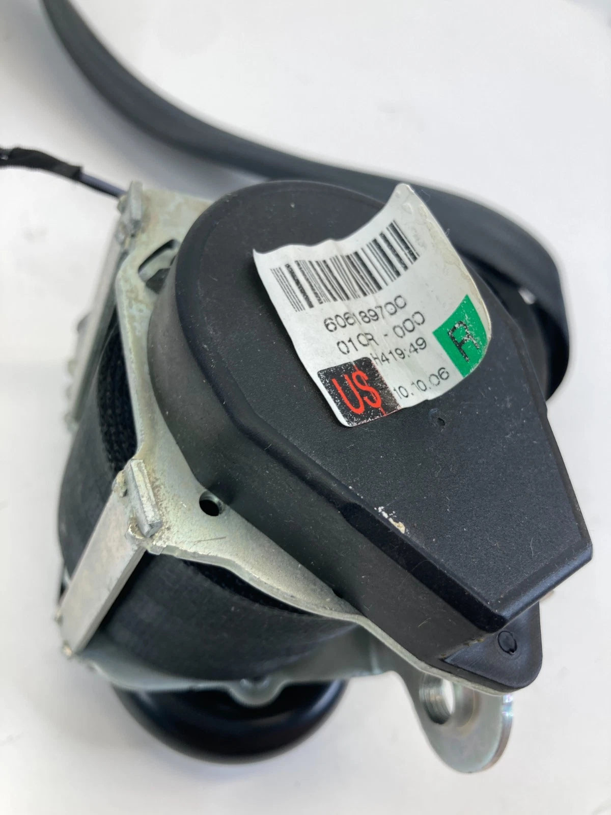 2009-2017 VOLKSWAGEN CC FRONT RIGHT SEAT BELT RETRACTOR ASSEMBLY 3C1-857-706-M