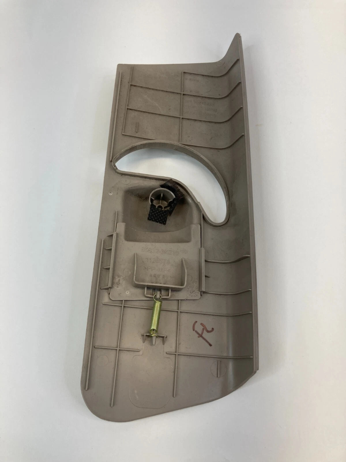 2006-2008 HYUNDAI SONATA SEDAN INNER RIGHT PILLAR UPPER COVER TRIM 85842-3K210