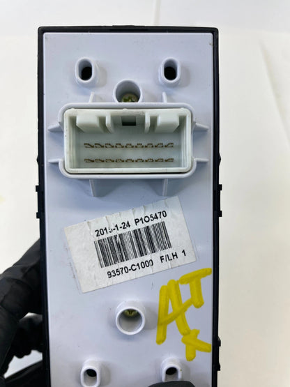 15-19 HYUNDAI SONATA FRONT LEFT DOOR MASTER POWER WINDOW SWITCH 93570-C1000 OEM
