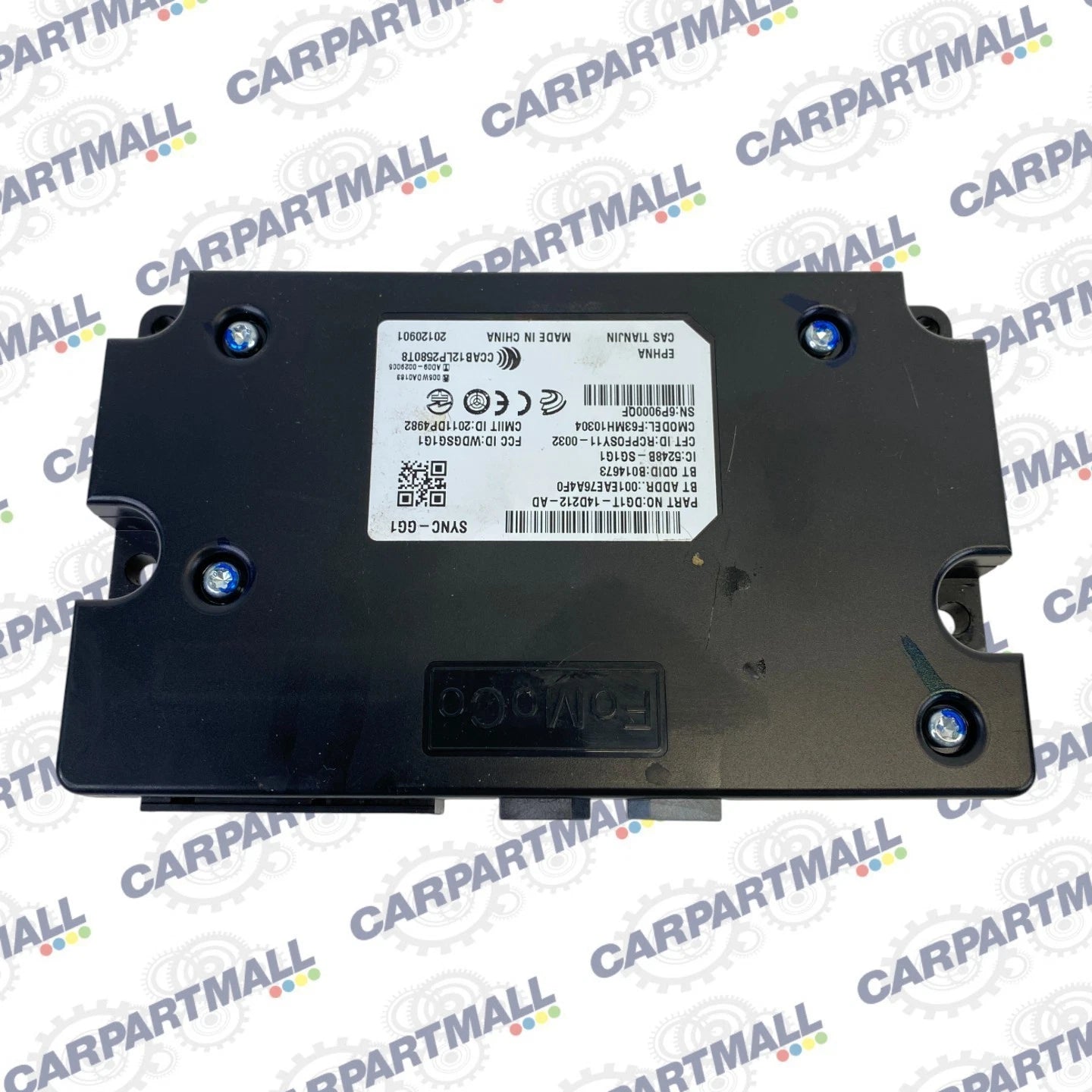 2013 2014 Ford ESCAPE SYNC COMMUNICATION CONTROL MODULE DG1T-14D212-AD