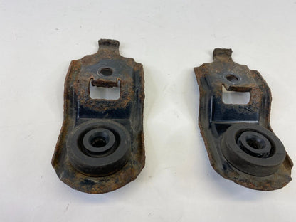 2004-2008 SUBARU FORESTER UPPER RADIATOR SUPPORT BRACKET PAIR SET ASSEMBLY