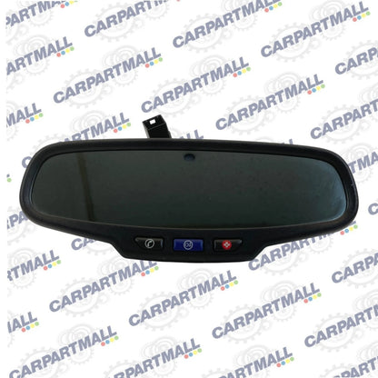 10-16 CADILLAC SRX 10-15 CTS INTERIOR REAR VIEW MIRROR AUTODIM ONSTAR 13503843