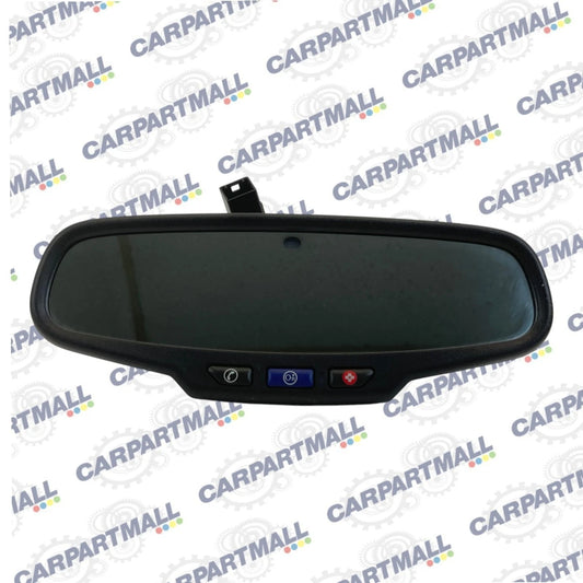 10-16 CADILLAC SRX 10-15 CTS INTERIOR REAR VIEW MIRROR AUTODIM ONSTAR 13503843