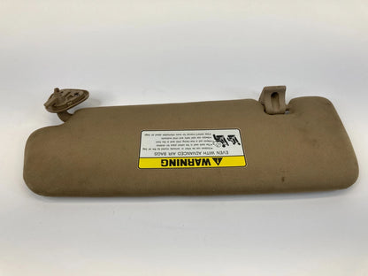 2011-2014 HYUNDAI SONATA ROOF RIGHT PASSENGER SIDE SUNVISOR SUN VISOR BEIGE