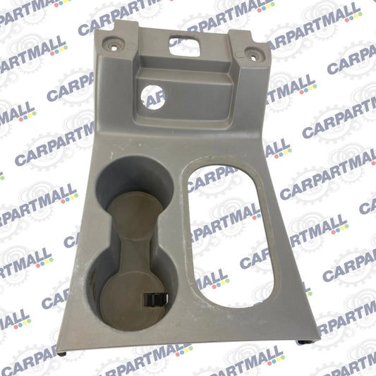 2006 FORD EXPLORER CENTER CONSOLE SHIFTER BEZEL W/ CUP HOLDER FINISH PANEL OEM