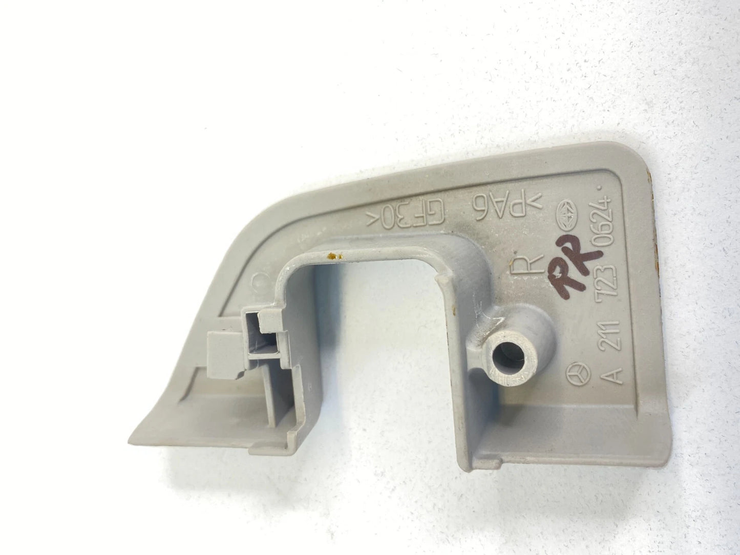 03-06 MERCEDES-BENZ E500 REAR RIGHT DOOR LOCK EDGE COVER TRIM A2117230624 OEM