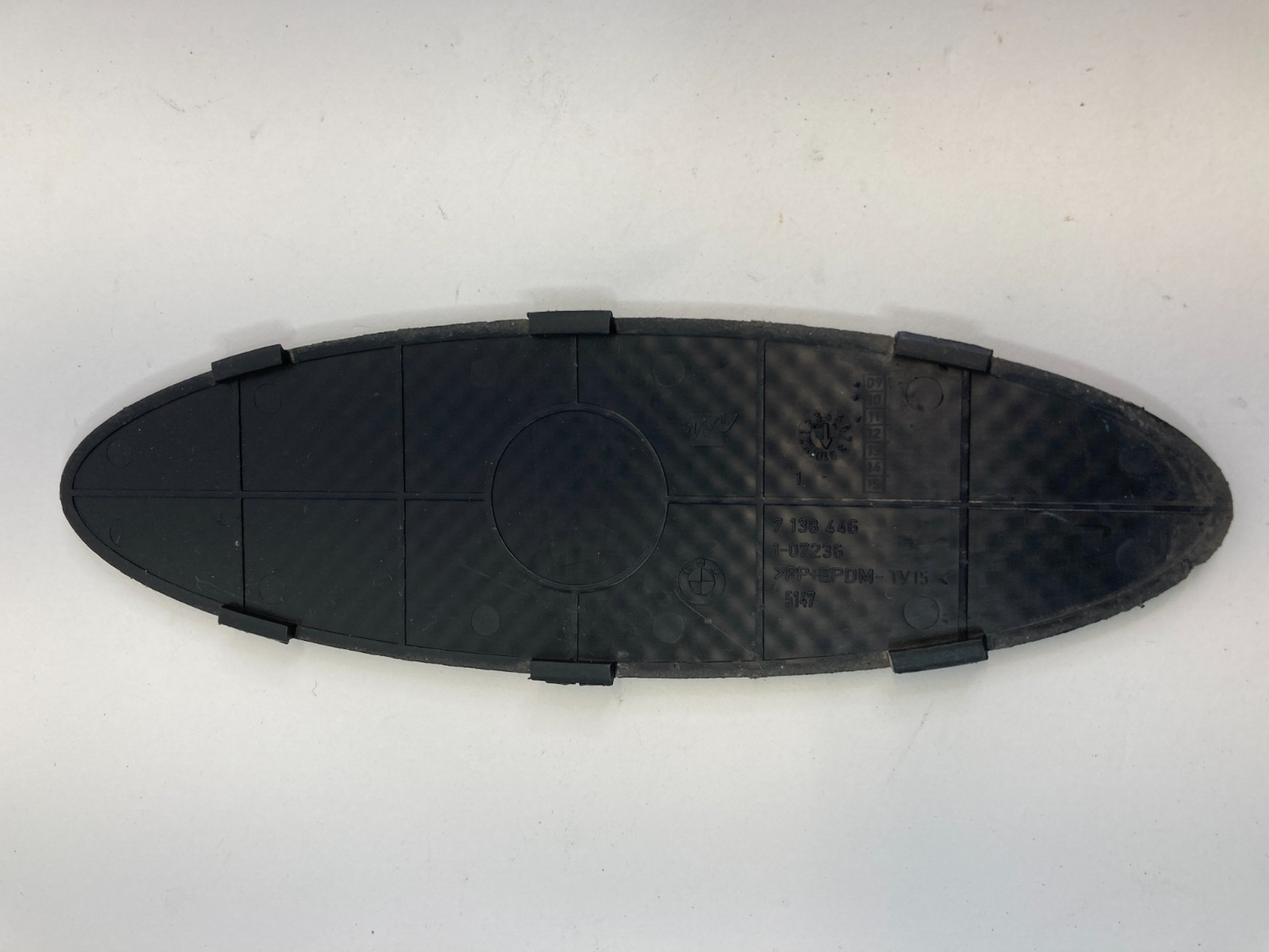 2012 12 Mini Cooper Coupe 2-DR Front Floor Insert Foot Rest Cover 7138446 OEM