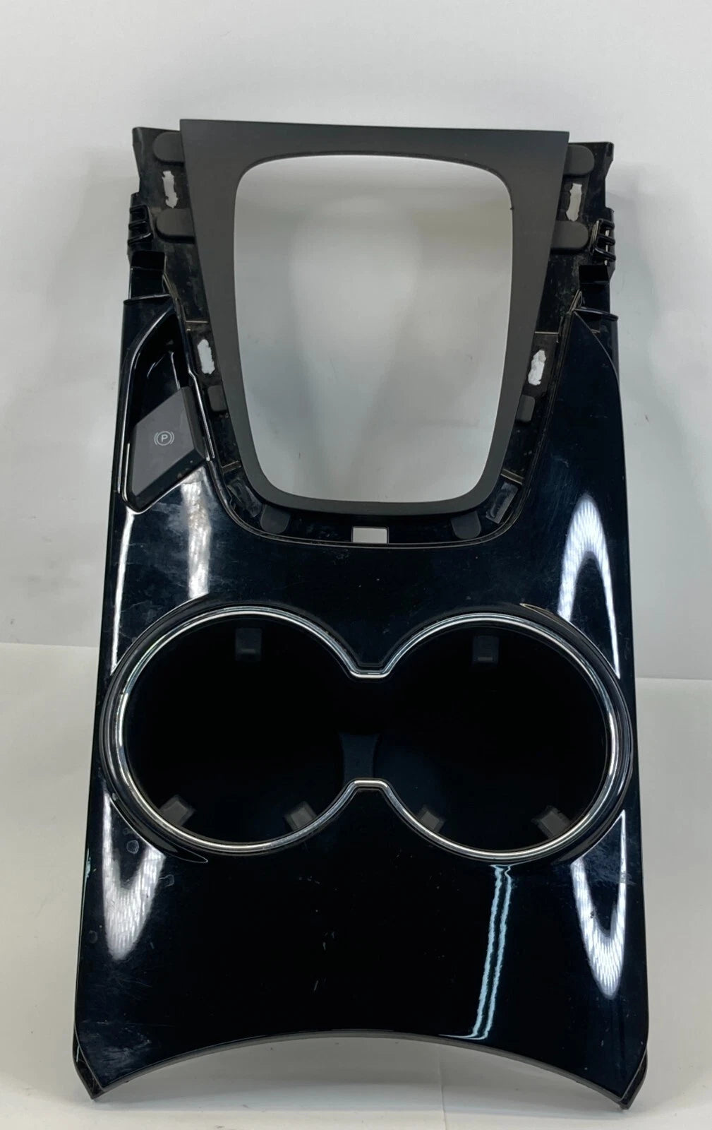 2015-2018 FORD EDGE CENTER CONSOLE COVER SHIFTER BEZEL TRIM W/ CUP HOLDER OEM