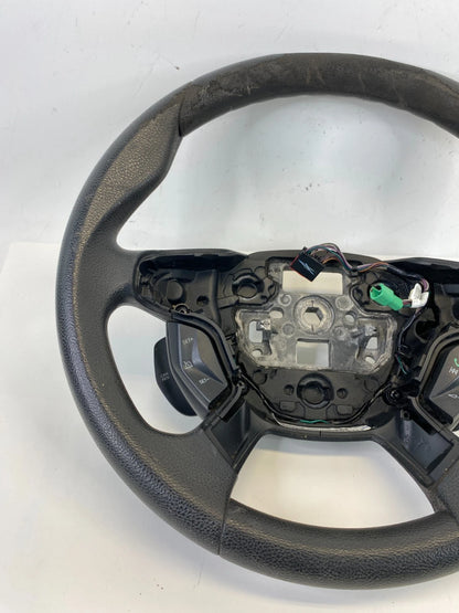 2012-2014 FORD ESCAPE STEERING WHEEL W/ CRUISE & AUDIO CONTROL SWITCH OEM