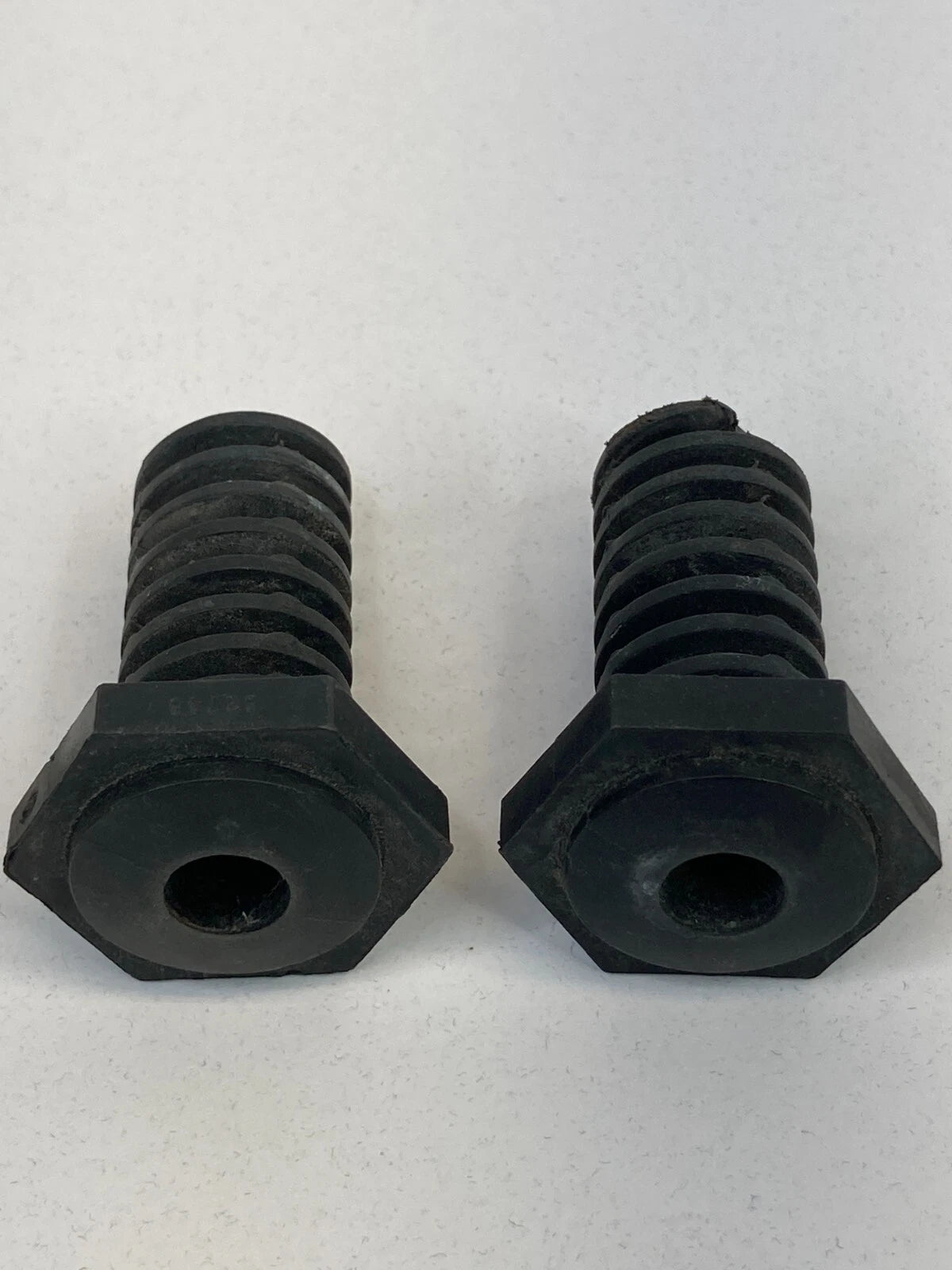 2012-2015 RAM CARGO VAN C/V FRONT HOOD BUMPER RUBBER ADJUSTMENT PAIR OEM