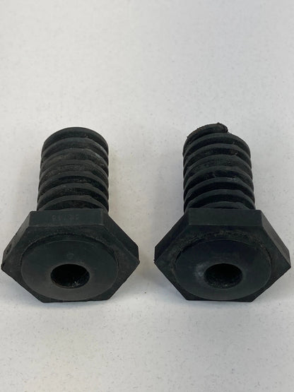 2012-2015 RAM CARGO VAN C/V FRONT HOOD BUMPER RUBBER ADJUSTMENT PAIR OEM