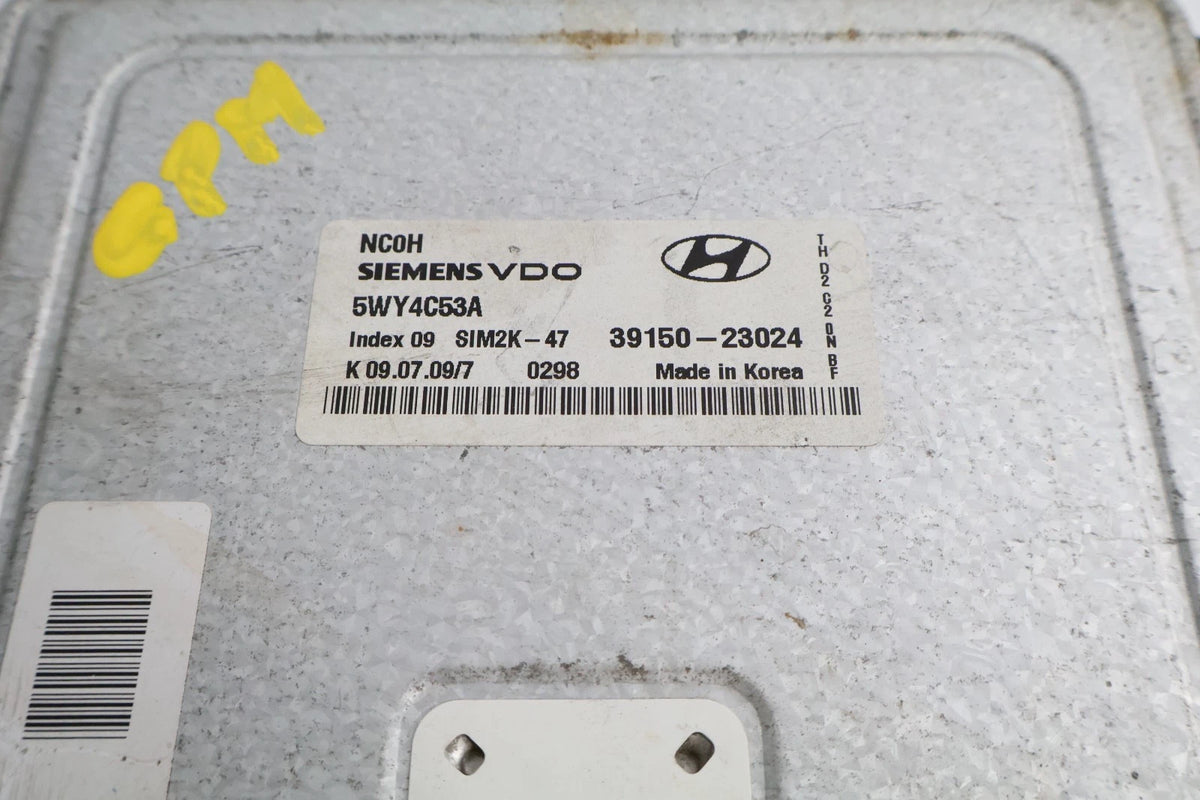 2007-2010 HYUNDAI ELANTRA 2.0L AT ENGINE COMPUTER CONTROL MODULE OEM 39150-23024