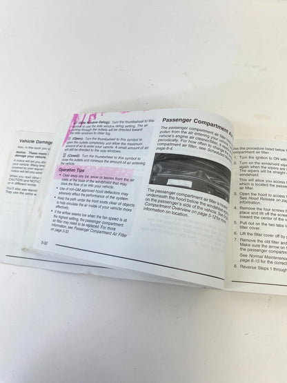 2004 CADILLAC CTS OWNERS MANUAL GUIDE WARRANTY INFORMATION SET W/ CASE OEM