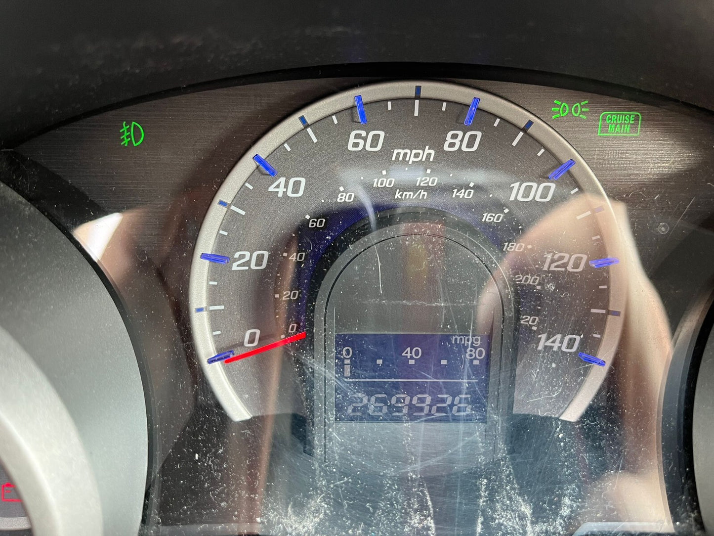 09 10 Honda Fit Speedometer Instrument Cluster Gauges 269K Miles 78100TK6A111