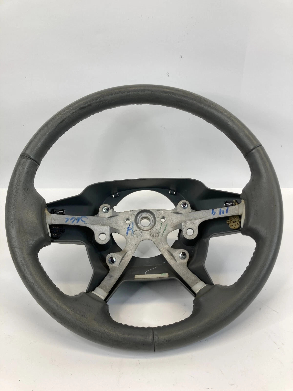 2005 2006 2007 JEEP GRAND CHEROKEE STEERING WHEEL ASSY LEATHER GRAY OEM