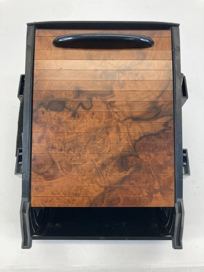 2006-2011 MERCEDES CLS500 REAR CENTER CONSOLE STORAGE BOX WOOD OEM 219-680-07-50