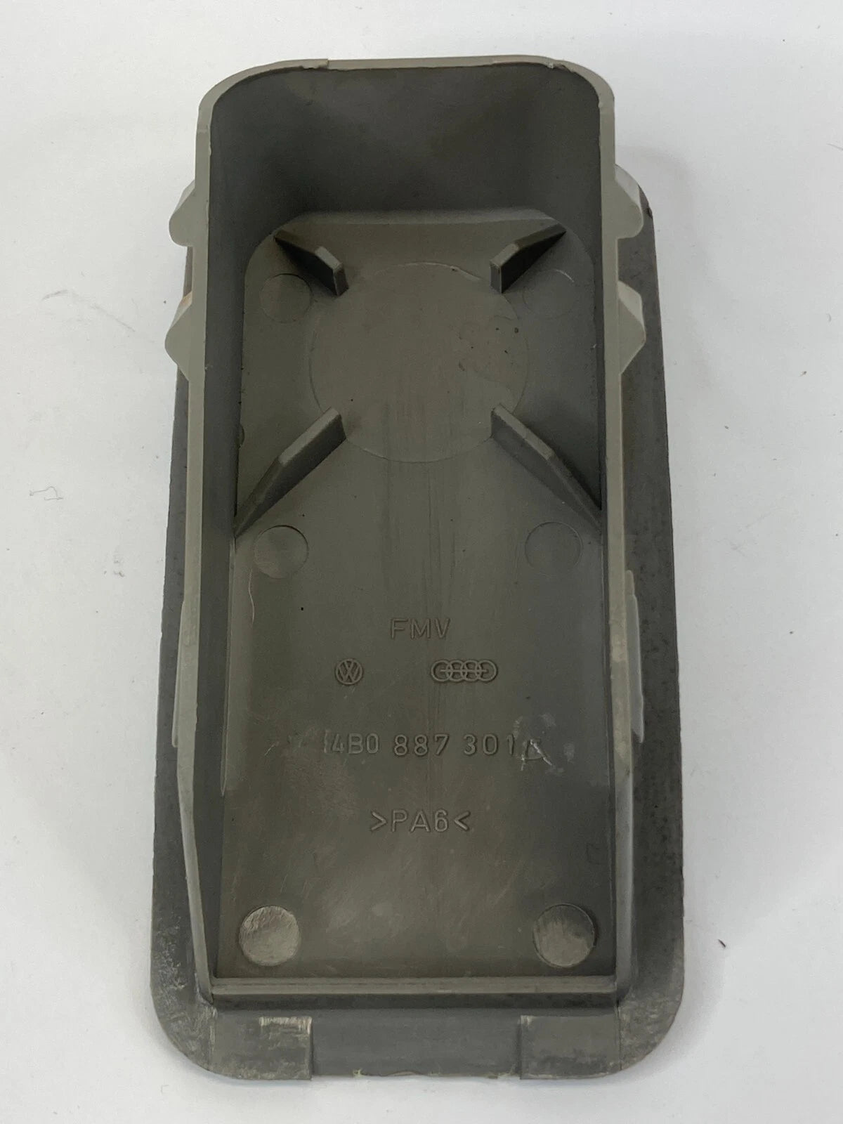 2005-2011 AUDI A6 QUATTRO REAR CHILD SEAT ANCHOR HOOK COVER TRIM 4B0887301 OEM