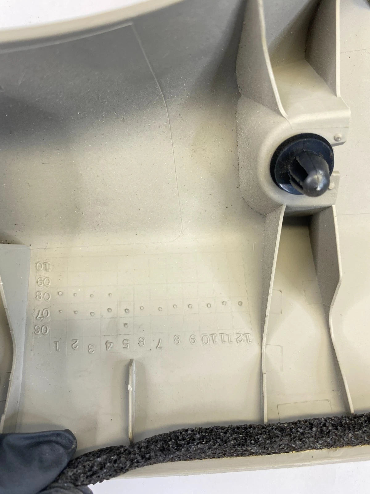 2003-2011 HONDA ELEMENT FRONT LEFT DRIVER SIDE INTERIOR A-PILLAR COVER TRIM OEM