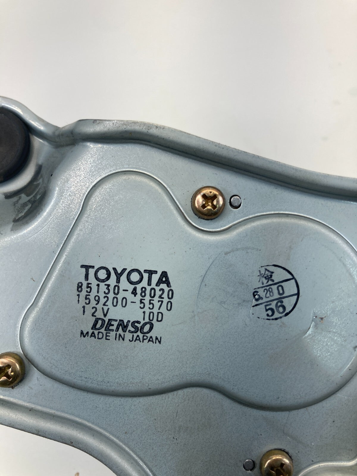 01-07 Toyota Highlander Rear Trunk Windshield Wiper Motor 85130-48020 OEM