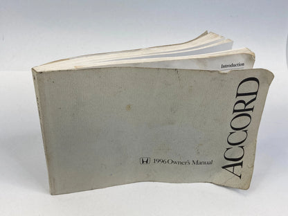 1996 96 HONDA ACCORD SEDAN OWNER'S MANUAL BOOK SET OEM