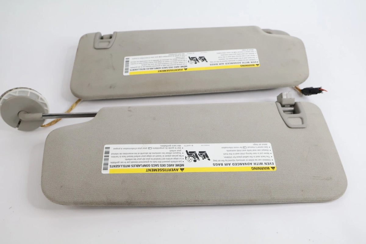 2010-2017 CHEVROLET EQUINOX GMC TERRAIN SUNVISOR SUN VISOR PAIR SET OEM FACTORY