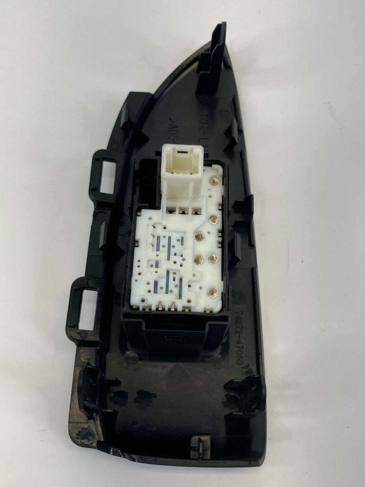 2010-2015 TOYOTA PRIUS REAR LEFT DOOR WINDOW SWITCH W/TRIM BEZEL 74272-47060 OEM
