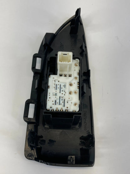 2010-2015 TOYOTA PRIUS REAR LEFT DOOR WINDOW SWITCH W/TRIM BEZEL 74272-47060 OEM