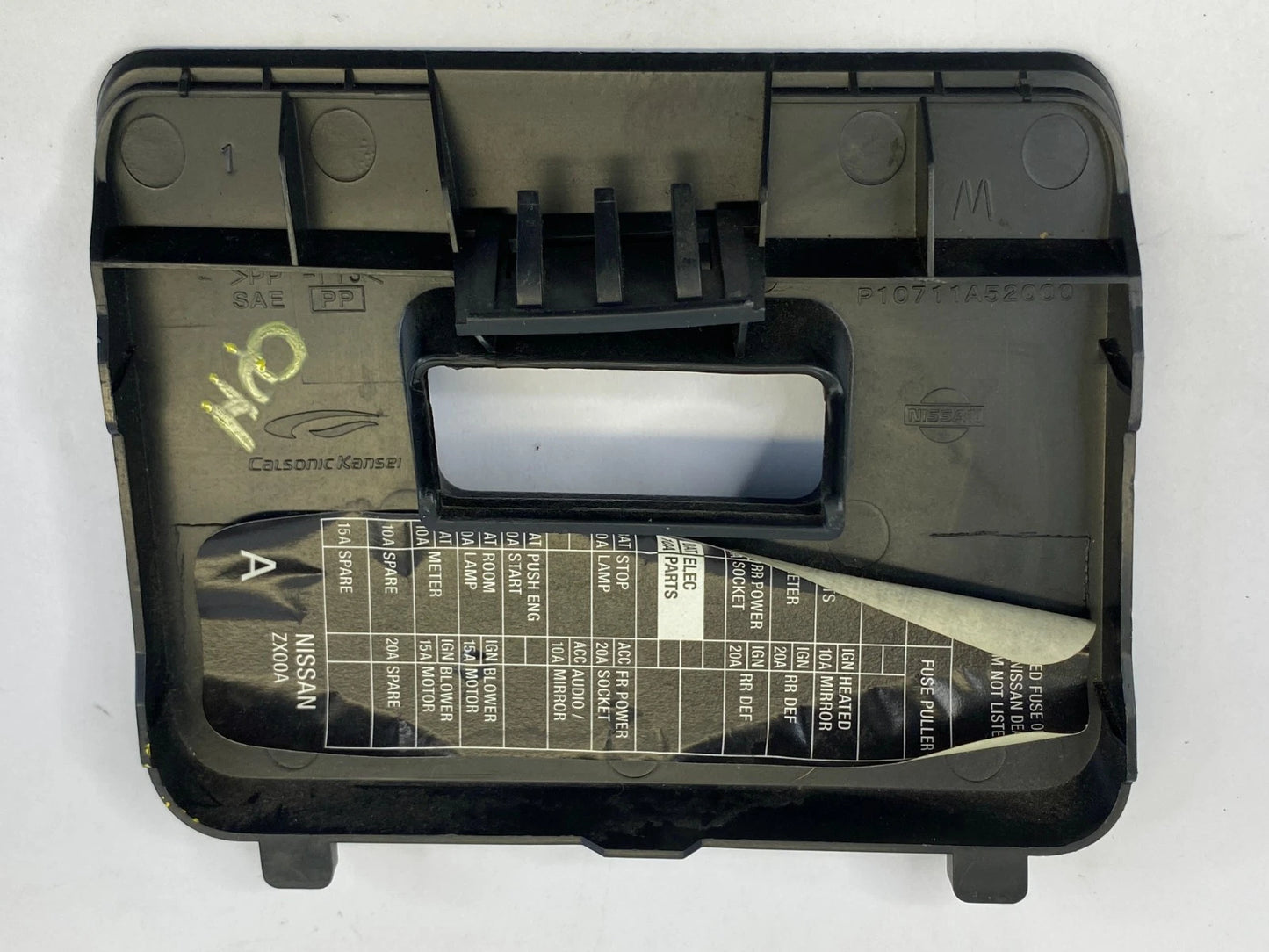 2007-2012 NISSAN ALTIMA INTERIOR DASH FUSE RELAY BOX COVER TRIM 68964-JA000 OEM