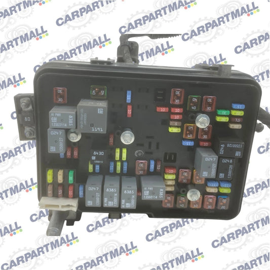 13-16 CHEVROLET EQUINOX 2.4L ENGINE COMPARTMENT FUSE BOX RELAY BLOCK JUNCTION