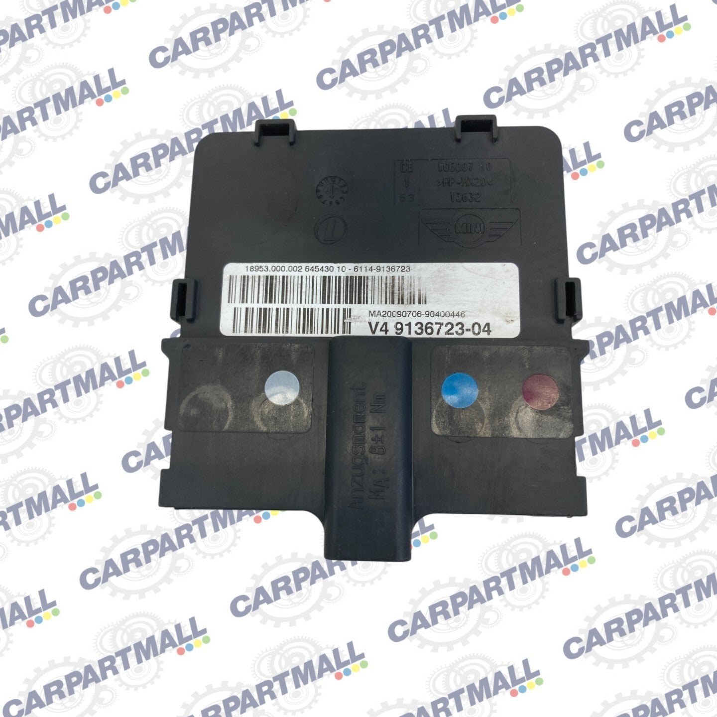 09 Mini Cooper 1.6L Battery Terminal Power Distribution Control Module 913672304