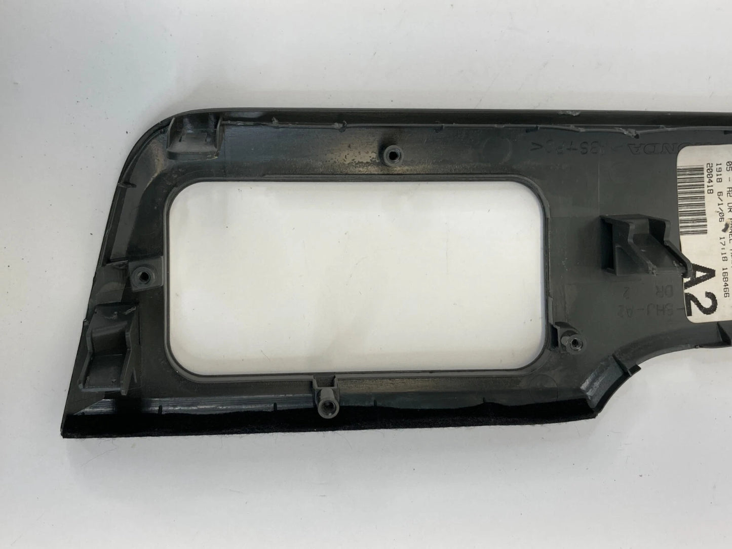 05-10 HONDA ODYSSEY FRONT DASH LEFT SIDE SLIDING DOOR SWITCH TRIM BEZEL 7720ASHJ