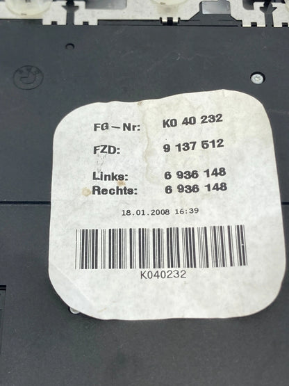 2007 2008 BMW 328XI ROOF OVERHEAD CONSOLE DOME MAP LIGHT SUNROOF SWITCH OEM