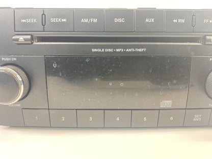 2013 2014 Dodge Avenger AM/FM Radio Receiver CD Disc Player MP3 OEM