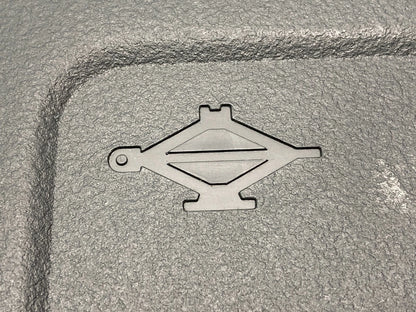 2005 SUZUKI AERIO SEDAN REAR TRUNK CARGO LUGGAGE COMPARTMENT SIDE COVER TRIM OEM