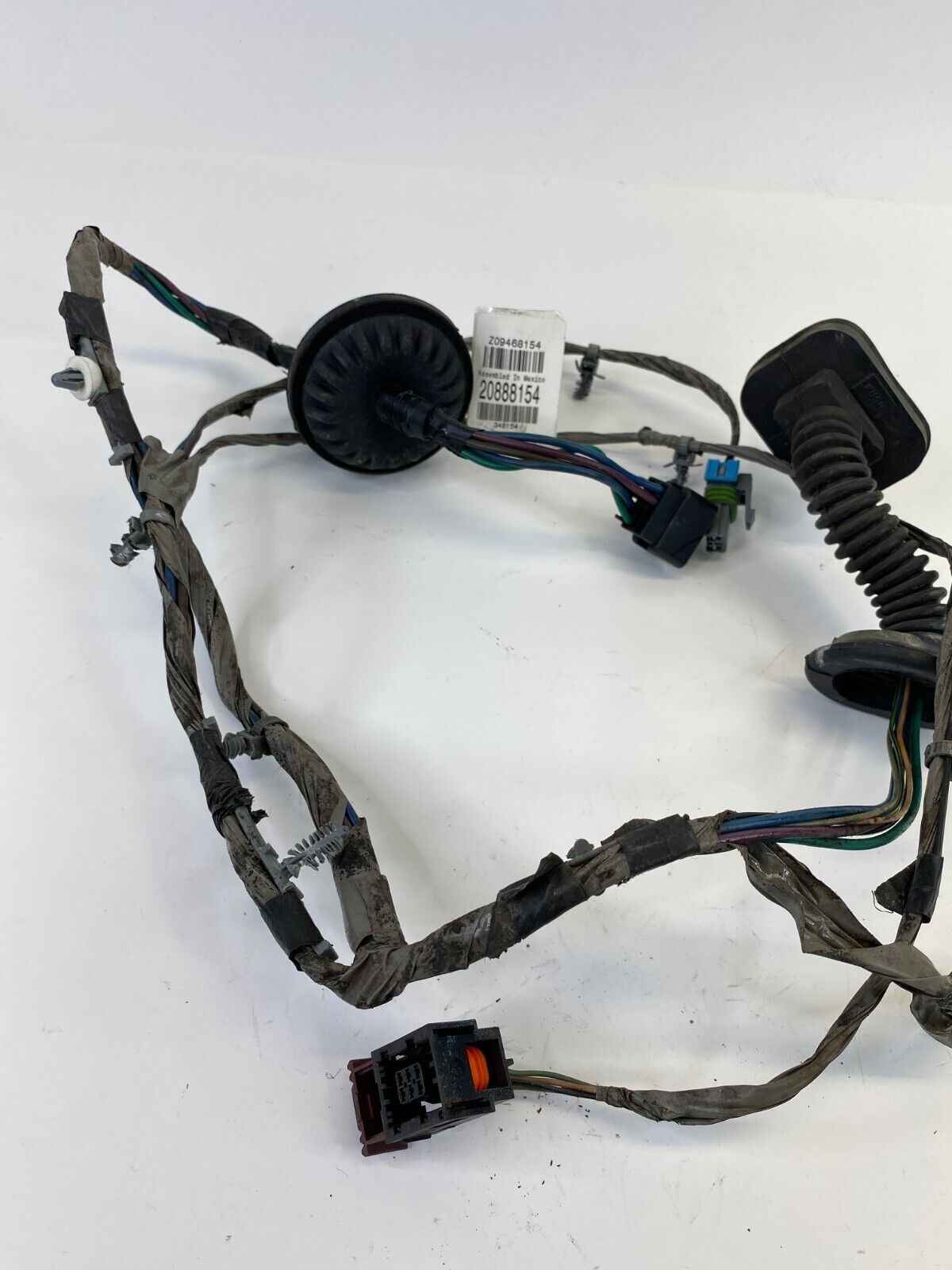 2008-2012 Chevrolet Malibu Rear Right Side Door Wiring Harness 20888154 OEM