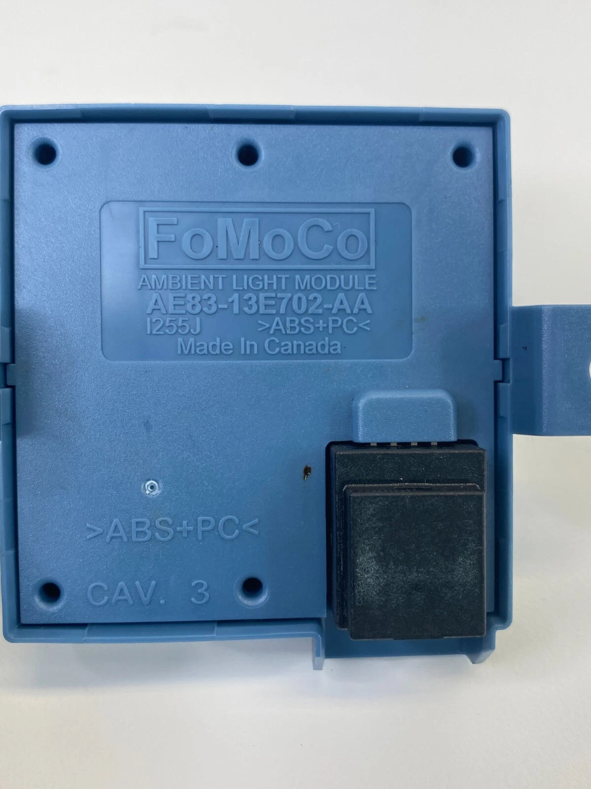 2013 FORD FIESTA AMBIENT LIGHT CONTROL COMPUTER MODULE UNIT AE83-13E702-AA OEM