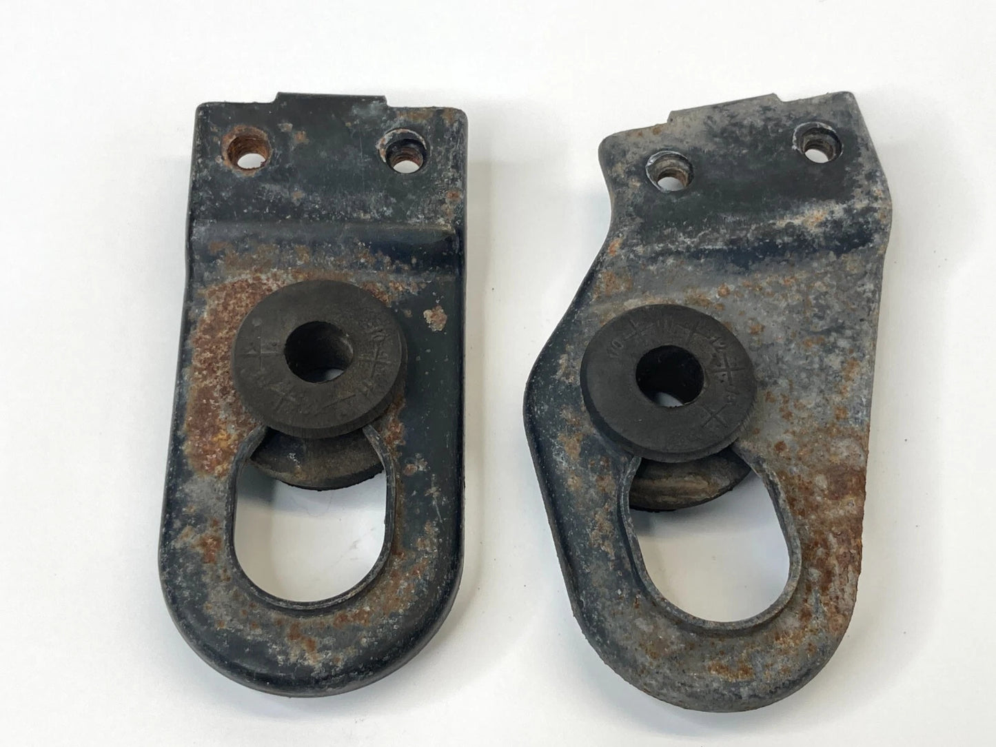 2011-2016 HYUNDAI ELANTRA LEFT & RIGHT UPPER RADIATOR SUPPORT BRACKET PAIR SET