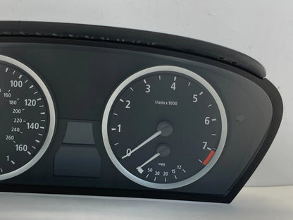 2006-2007 BMW 525I 530I INSTRUMENT CLUSTER SPEEDOMETER GAUGE MPH OEM