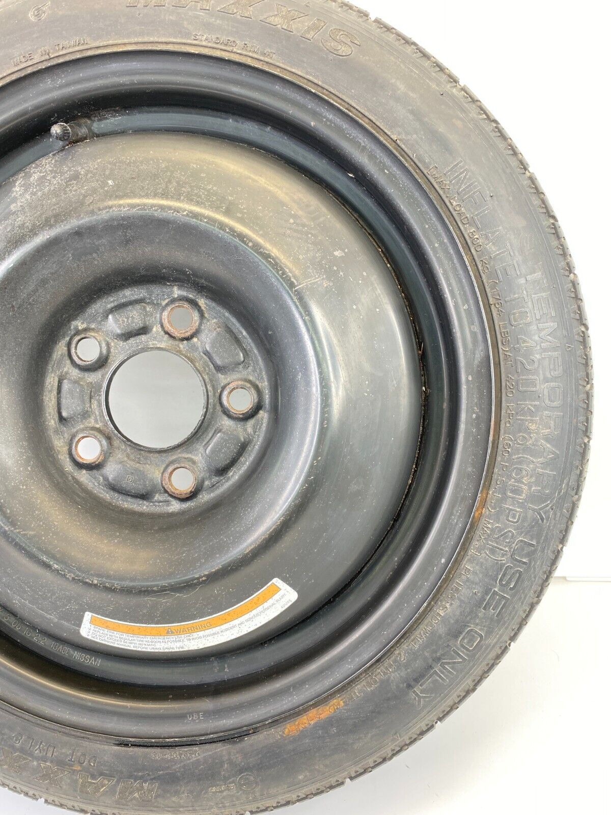 2002-2013 2018-2024 Nissan Altima Spare Tire Compact Donut 135/70D16 4BA8E USA