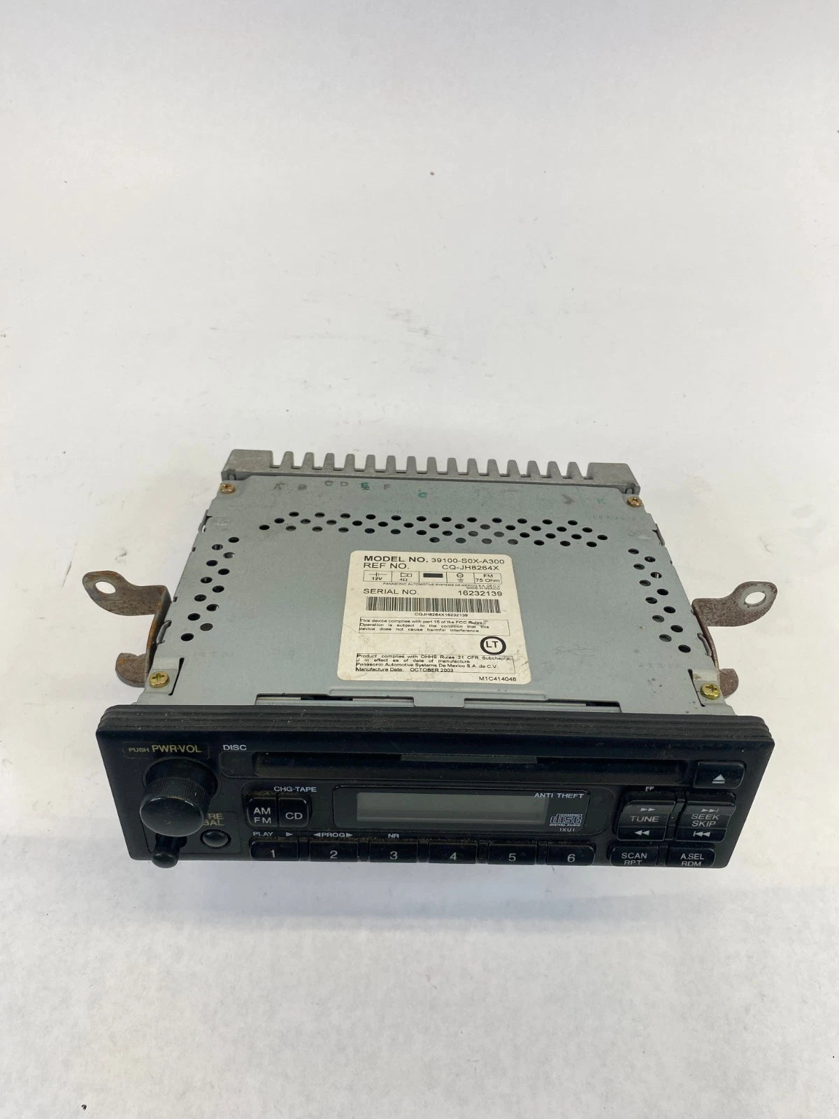 2003 2004 HONDA ODYSSEY RADIO RECEIVER MP3 CD PLAYER HEAD UNIT 39100-S0XA300 OEM