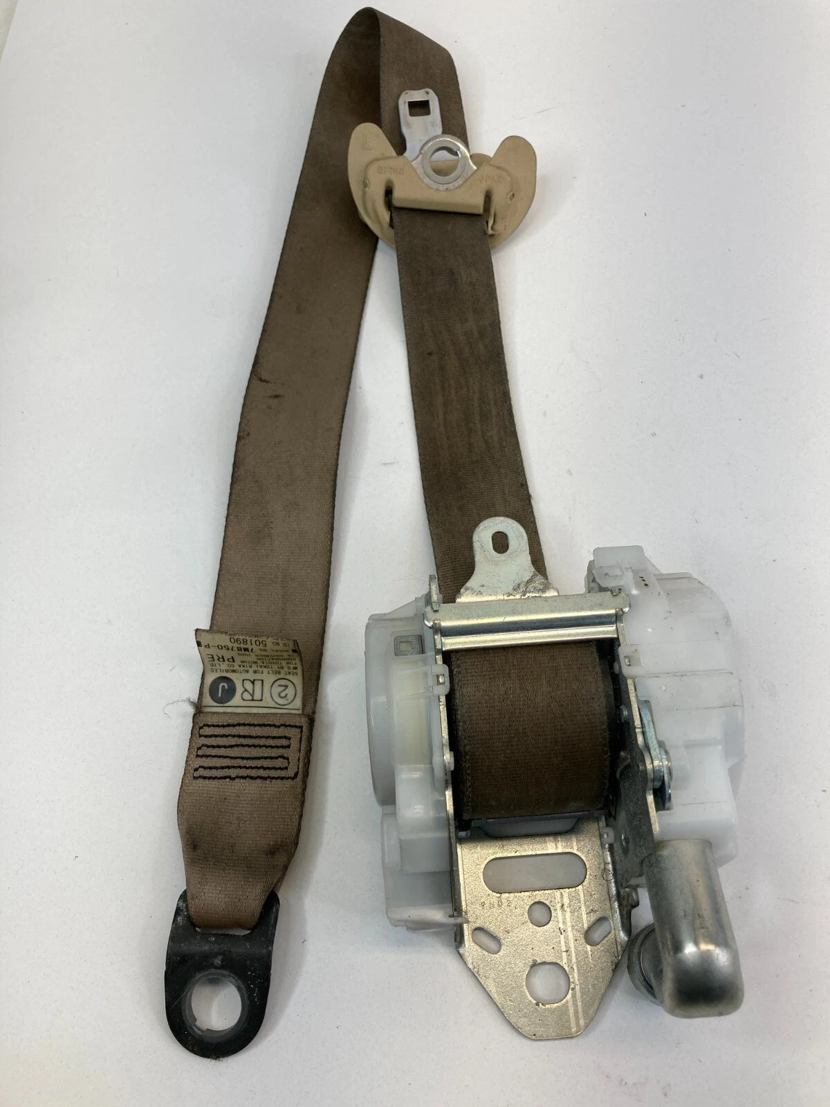 2006 LEXUS IS250 IS350 FRONT LEFT SIDE SEAT BELT RETRACTOR ASSEMBLY 7M8750-P OEM